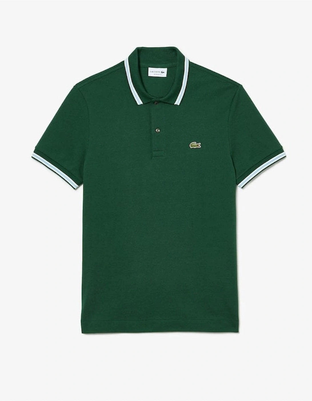 Mens Tipped Polo Shirt, 2 of 1