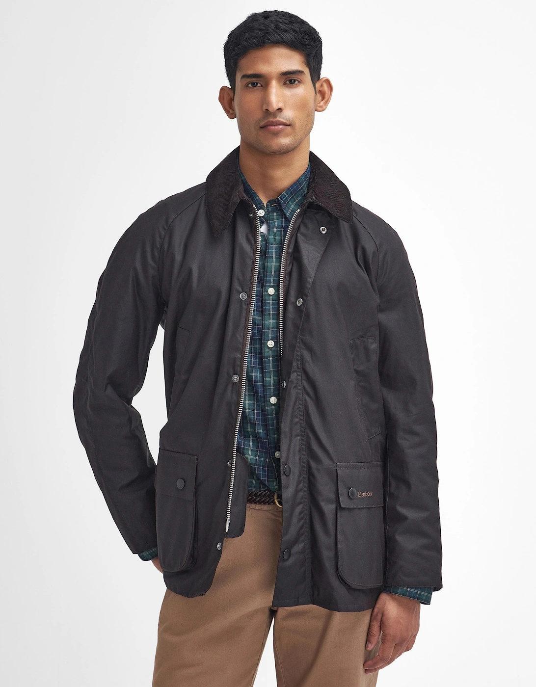 Ashby Mens Wax Jacket - Rustic/Classic, 10 of 9