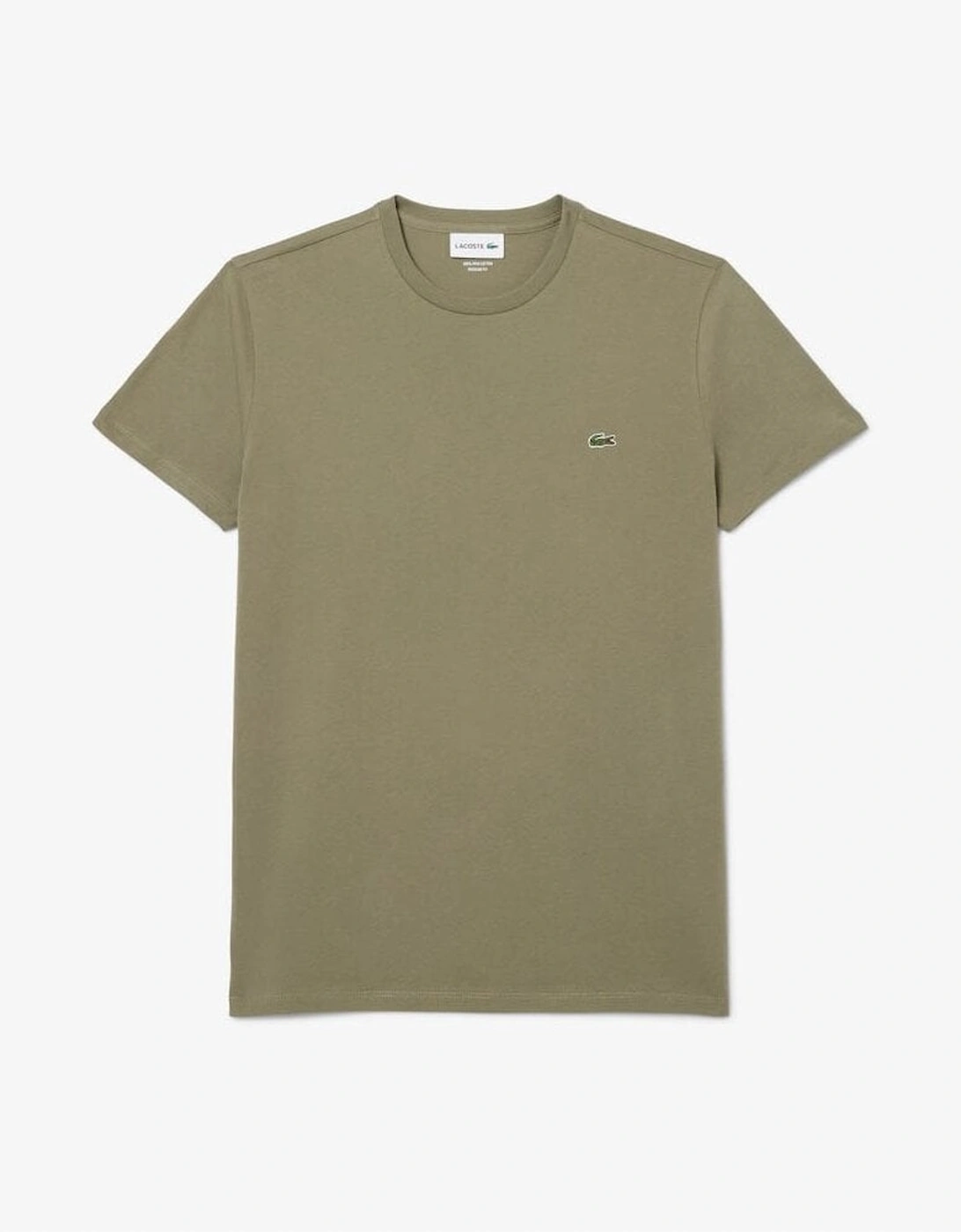 Mens Crew Neck Pima Cotton Jersey T-shirt, 2 of 1