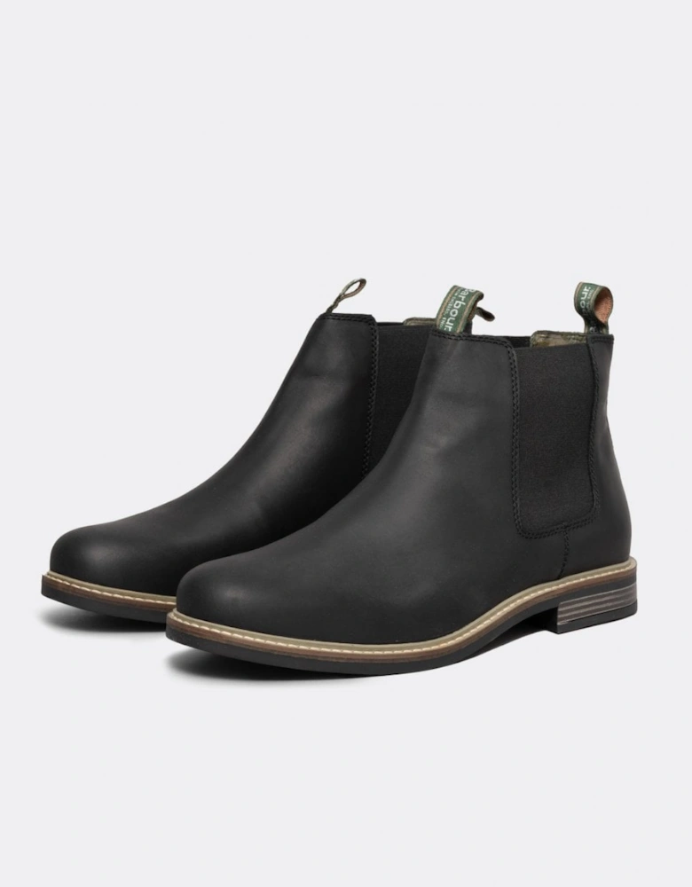 Farsley Mens Chelsea Boots - Black