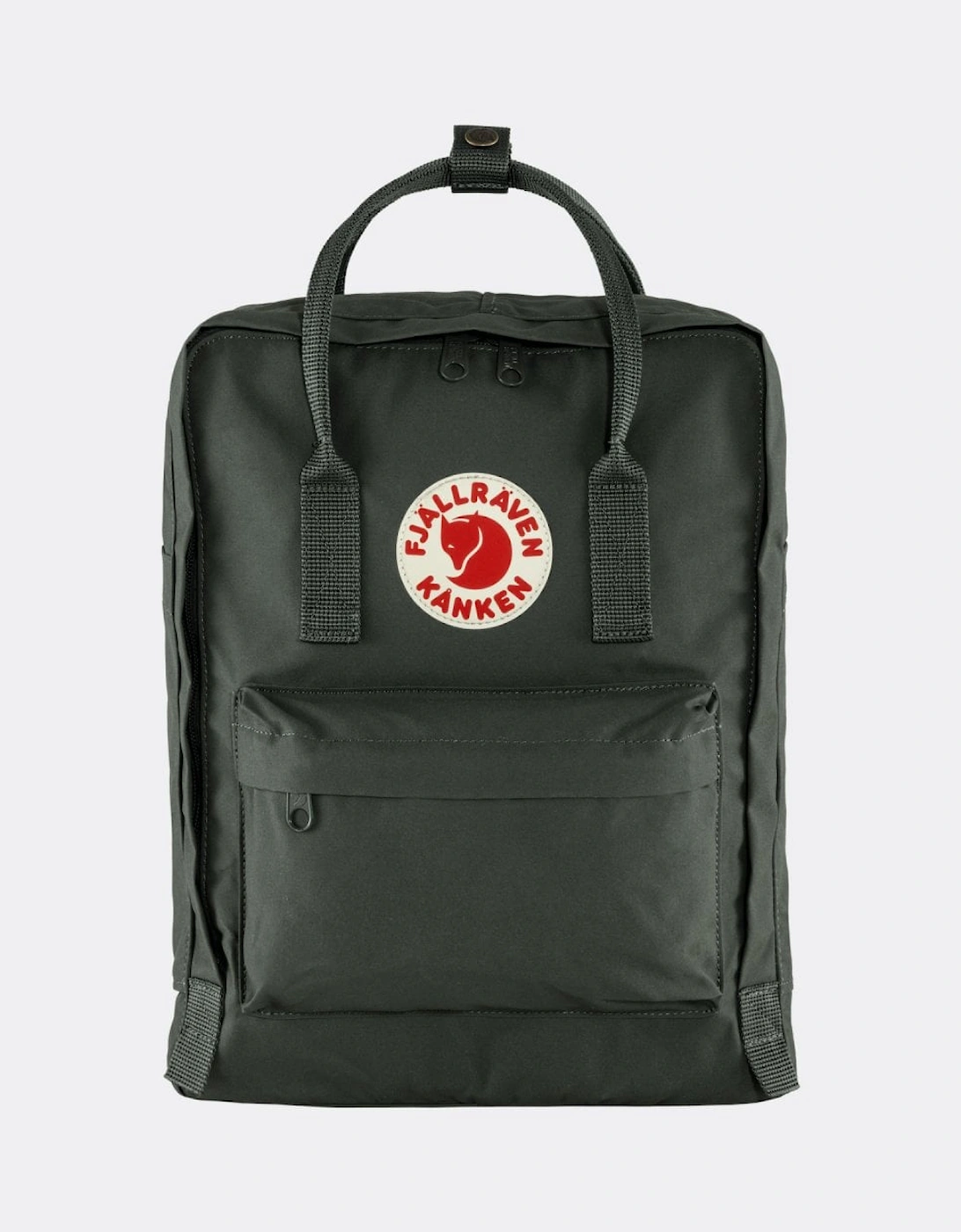 Fjallraven Kanken Women's Black Classic Unisex Backpack - Forest Green 660 - Size One Size