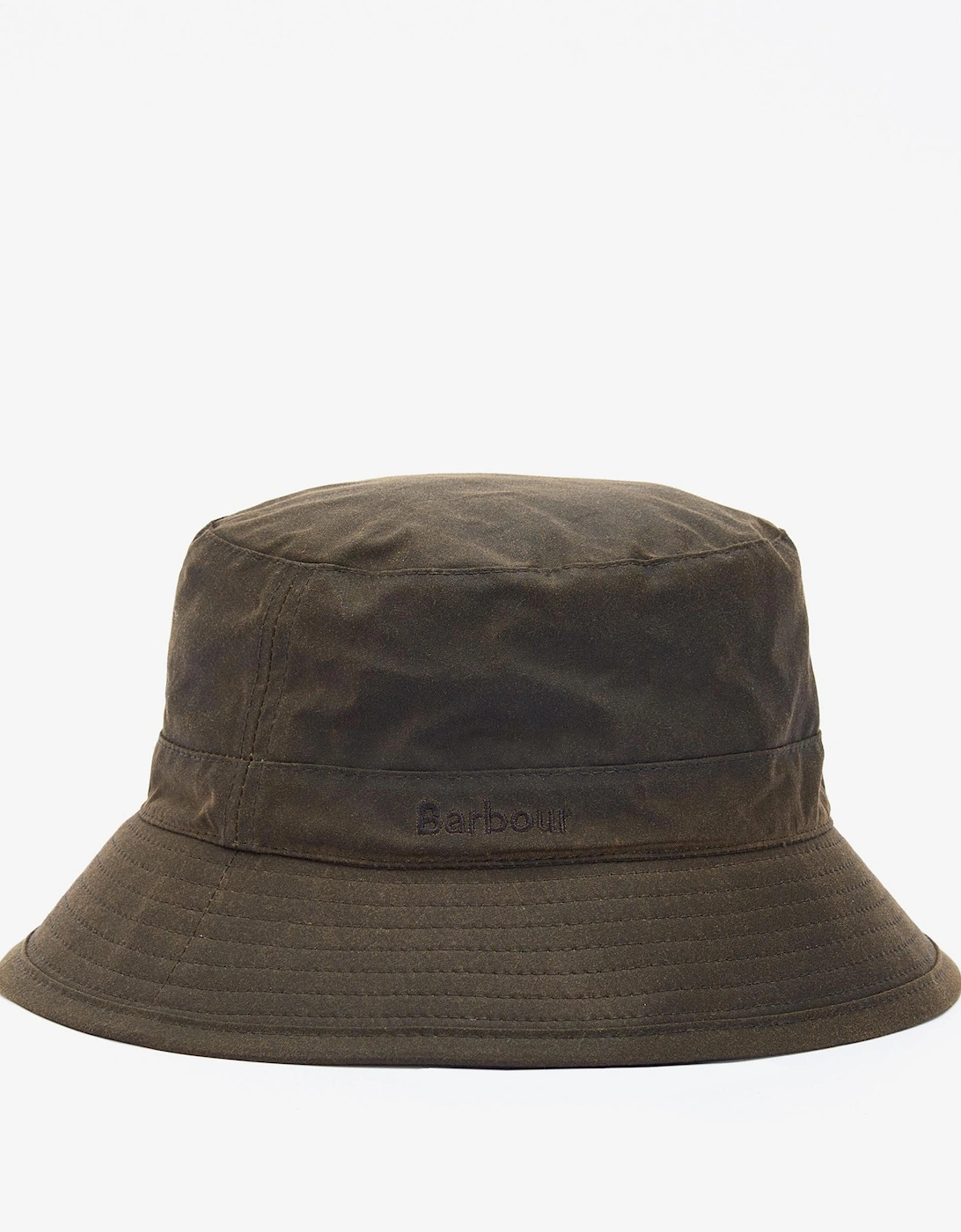 Men's Barbour Mens Wax Bucket Hat - Olive - Green - Size: M