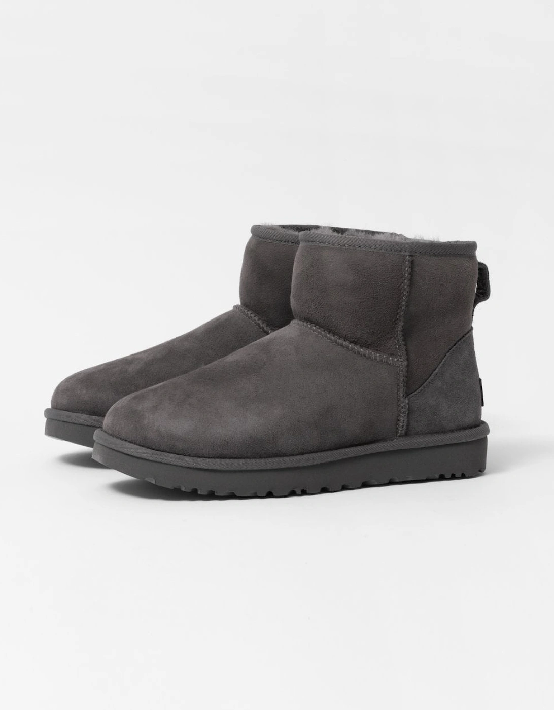 Women's UGG Classic Mini II Womens Boot - Grey - Size: 7