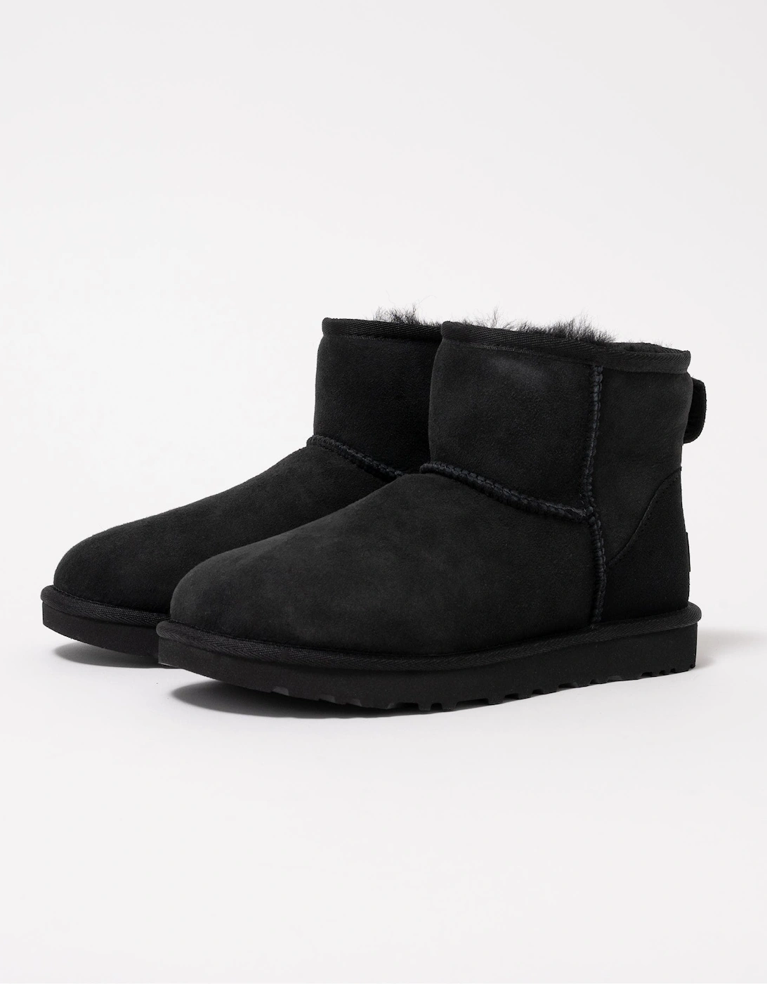 Women's UGG Classic Mini II Womens Boot - Black - Size: 7