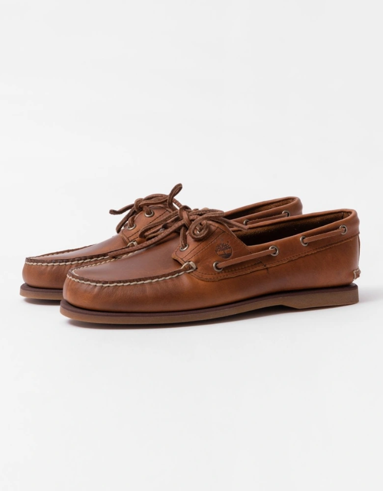 Timberland Mens Classic 2-Eye Boat Shoe - Sahara
