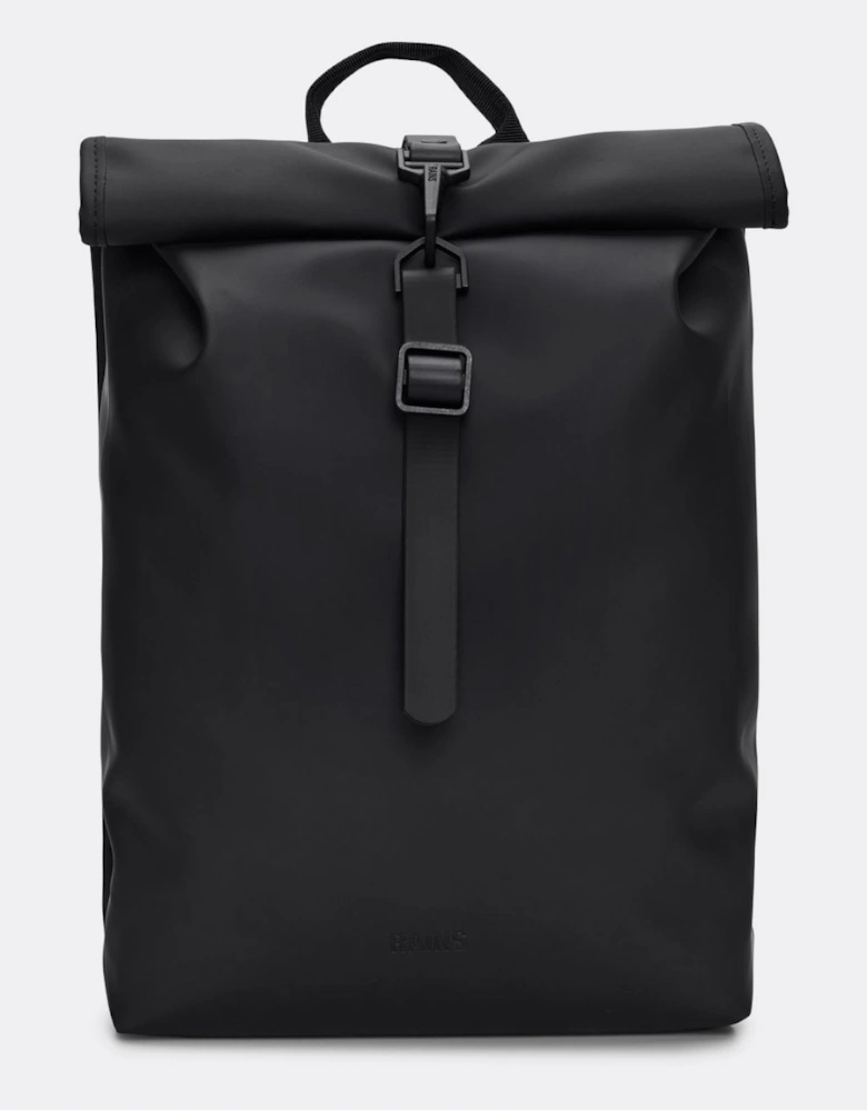 Unisex Rolltop Rucksack Mini - 01 Black