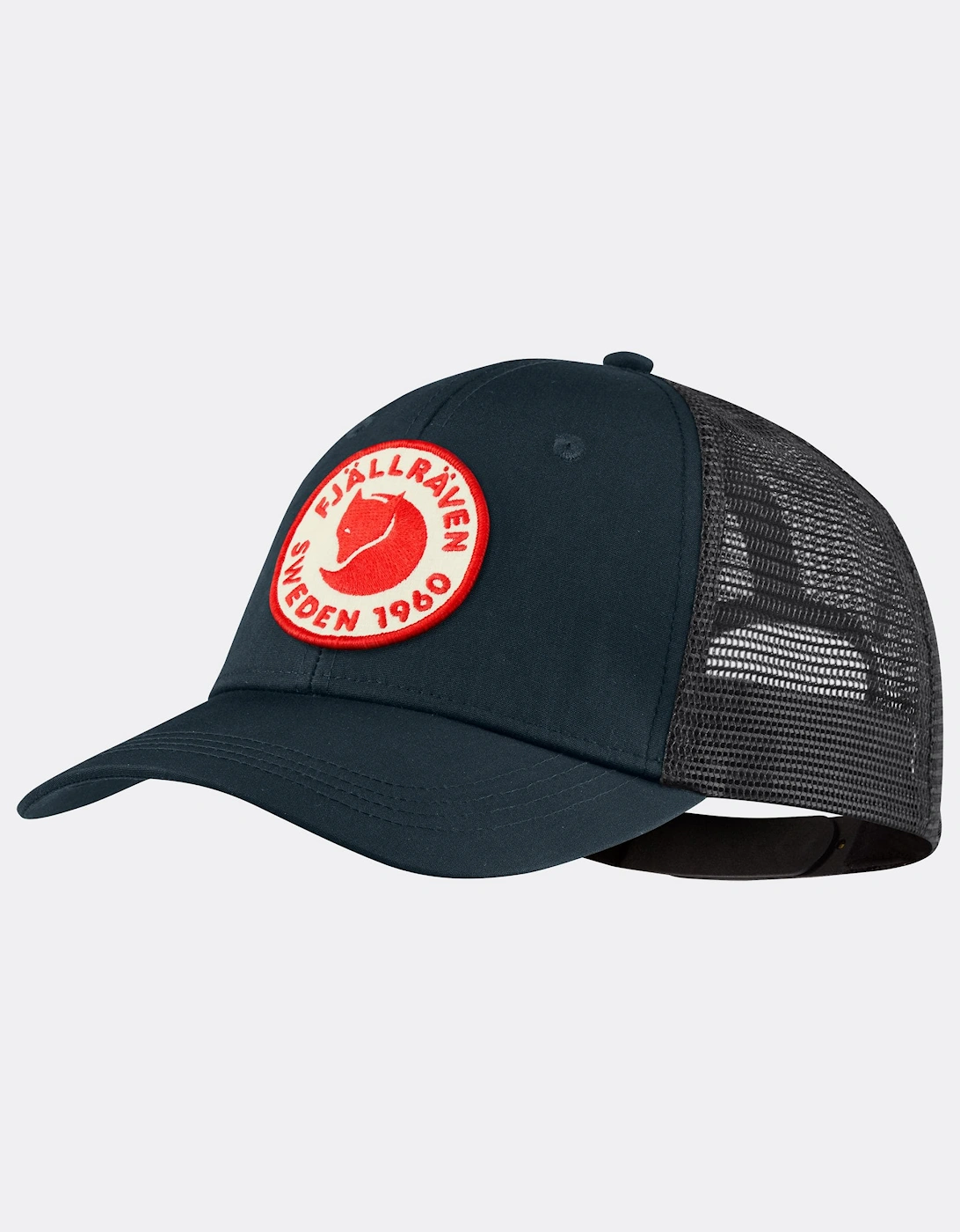 Fjallraven Women's Black 1960 Logo Unisex Langtradarkeps - Dark Navy 555 - Size: L/Xl