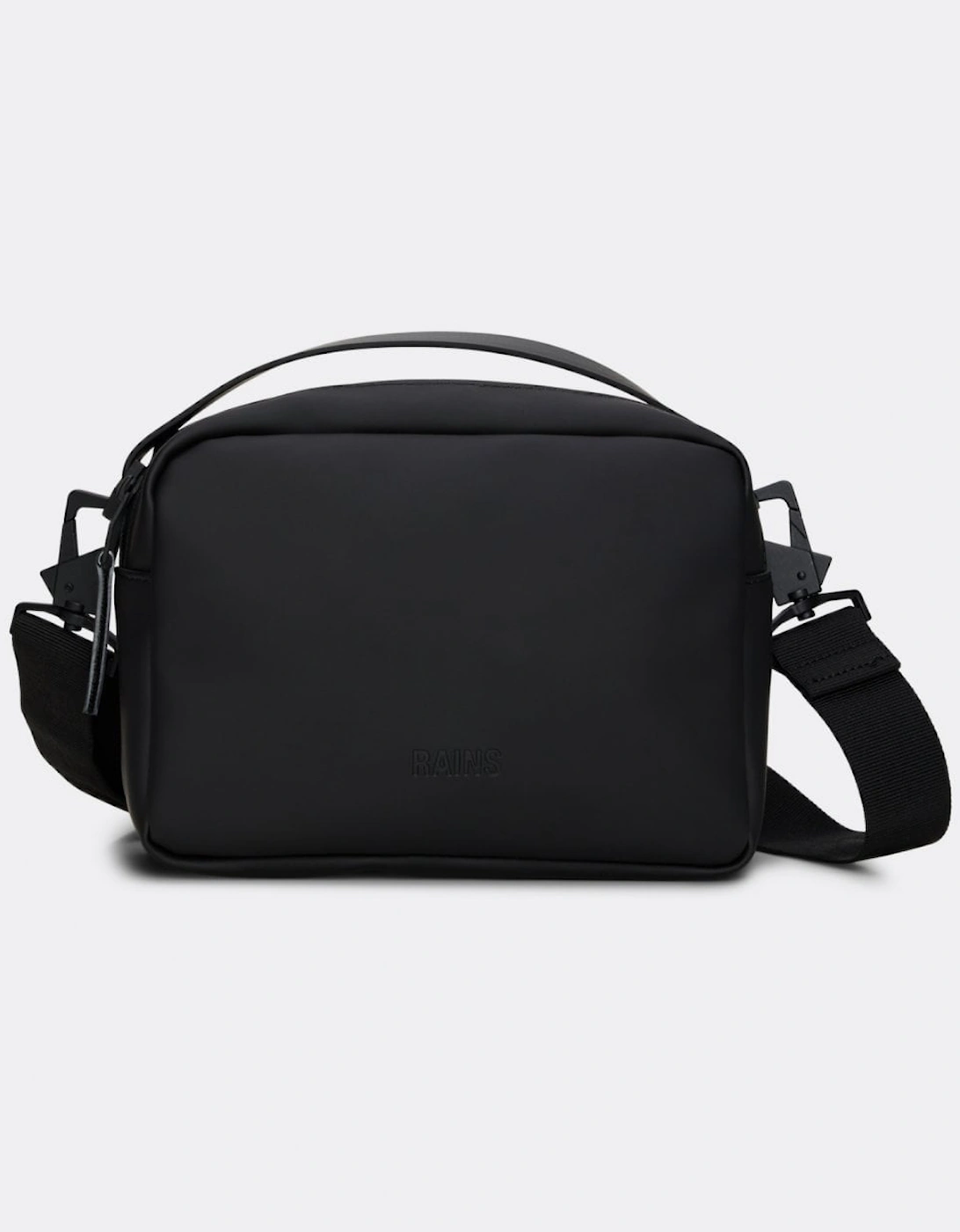 Rains Women's Black Unisex Box Bag - 01 - Size: One Size