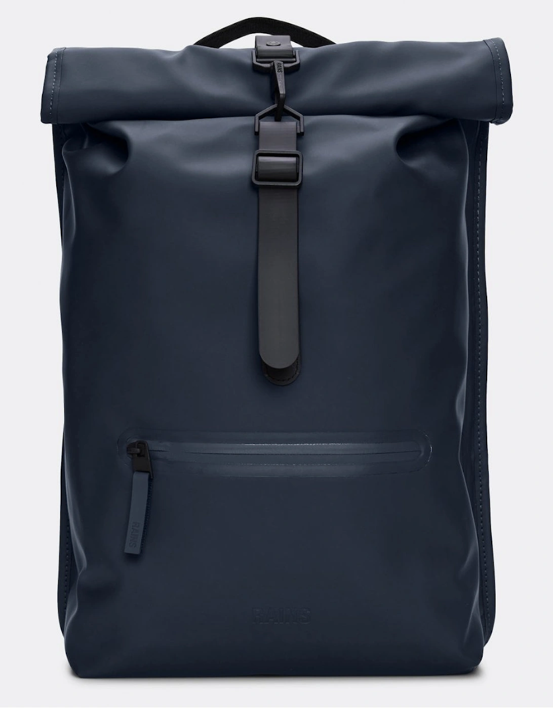 Women's Rains Unisex Rolltop Rucksack - 47 Navy - Size: ONE size