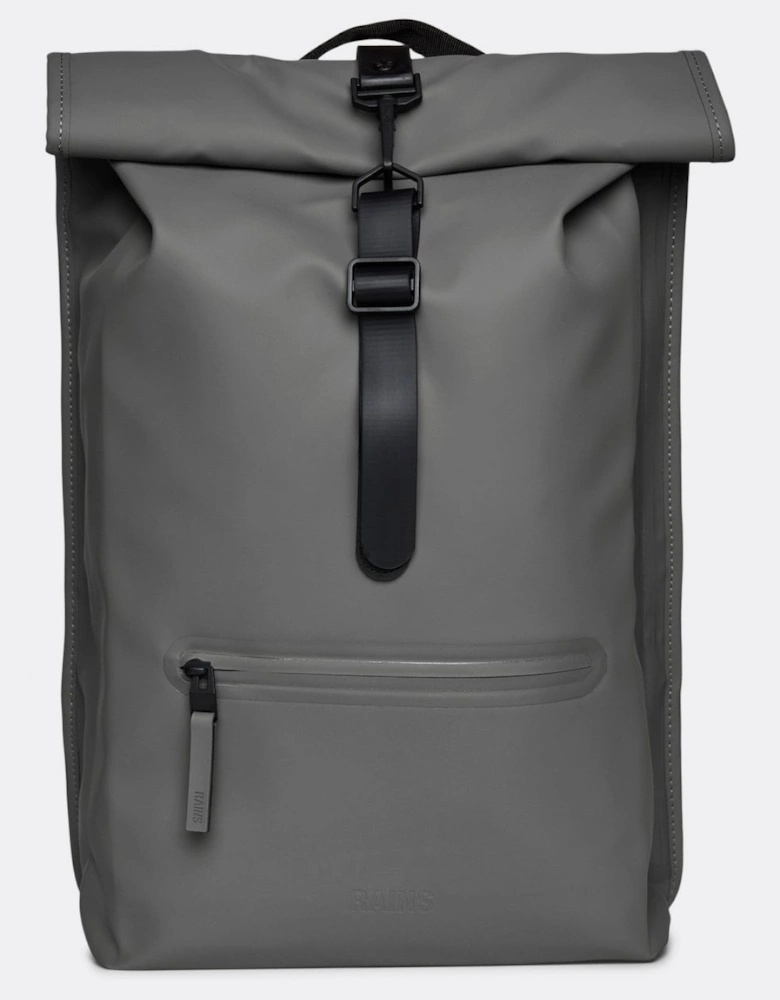 Unisex Rolltop Rucksack - 13 Grey