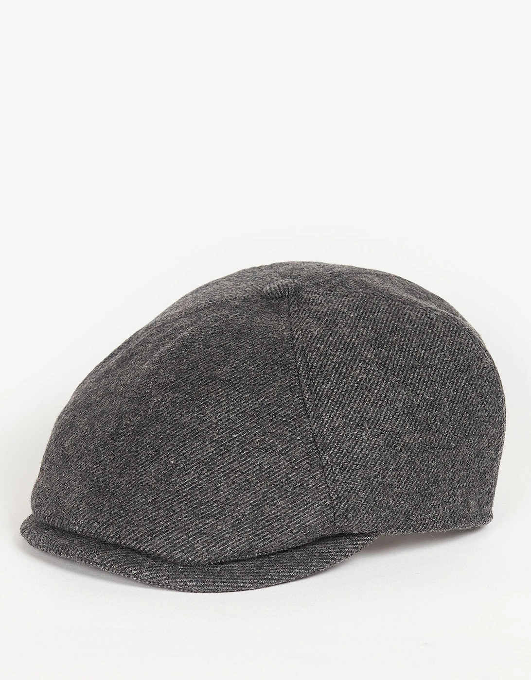 Men's Barbour Claymore Mens Bakerboy Cap - Charcoal Grey - Size: L
