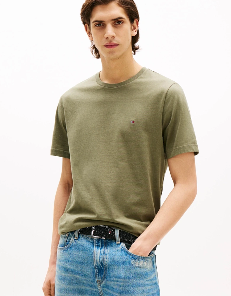 Essential Seasonal Regular Fit Solid Mens T Shirt