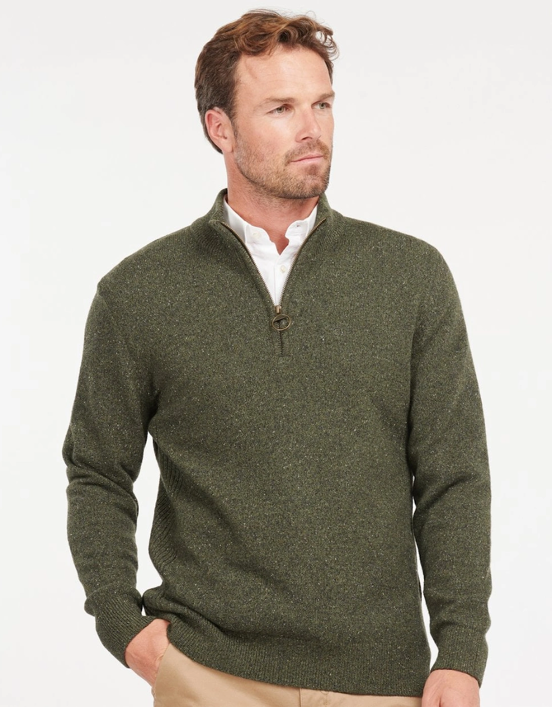Tisbury Half Zip Mens Sweatshirt, 8 of 7
