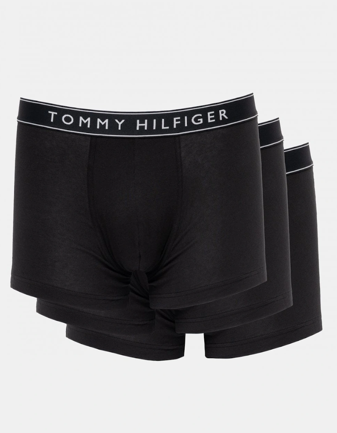 Tommy Hilfiger Men's Black 3 Pack Tonal Trunks - : 33/32/32/5/5.5/6.5/7/6/7.5 M