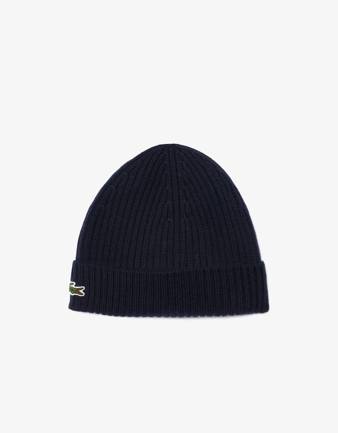 Mens Ribbed Beanie - Navy Blue 166, 3 of 2