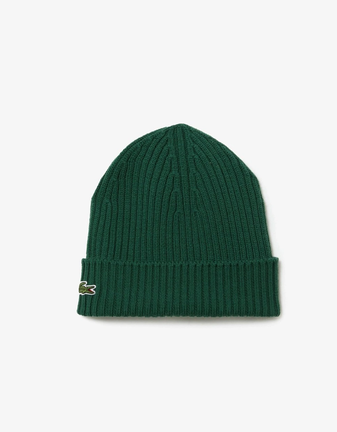 Mens Ribbed Beanie - Green 132, 2 of 1