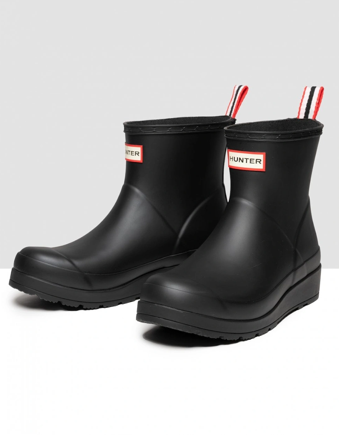 Women's Hunter Original Play Womens Short Boots - Black - Size: 7