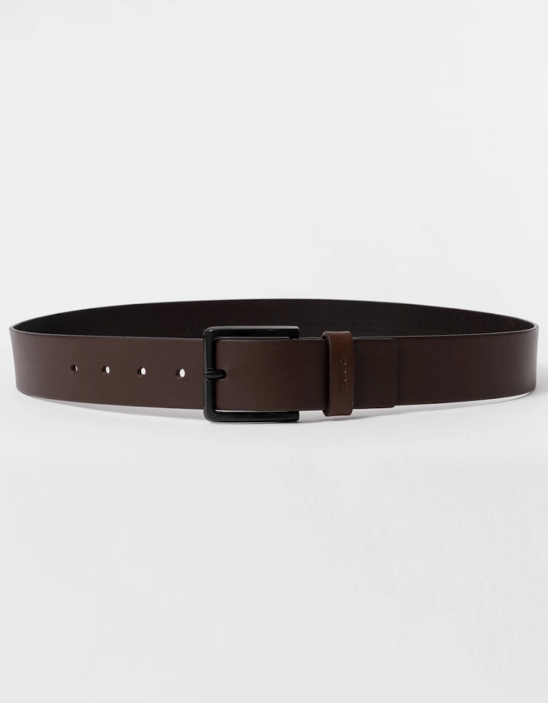 HUGO Gioni Mens Leather Belt NOS, 5 of 4