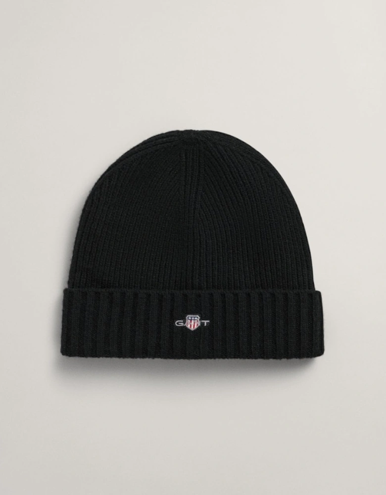 Unisex Shield Wool Beanie