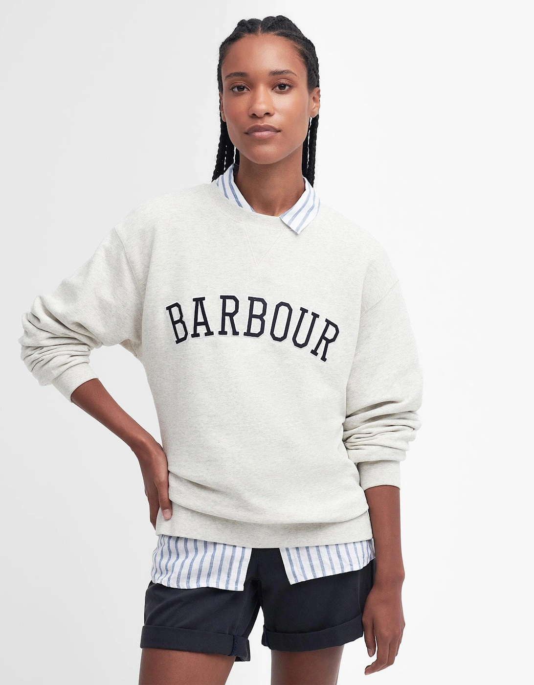 Northumberland Womens Drop Shoulder Sweatshirt, 7 of 6