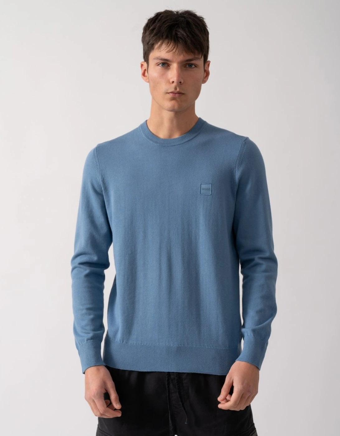 BOSS Orange Kanovano Mens Crew Neck Jumper, 5 of 4