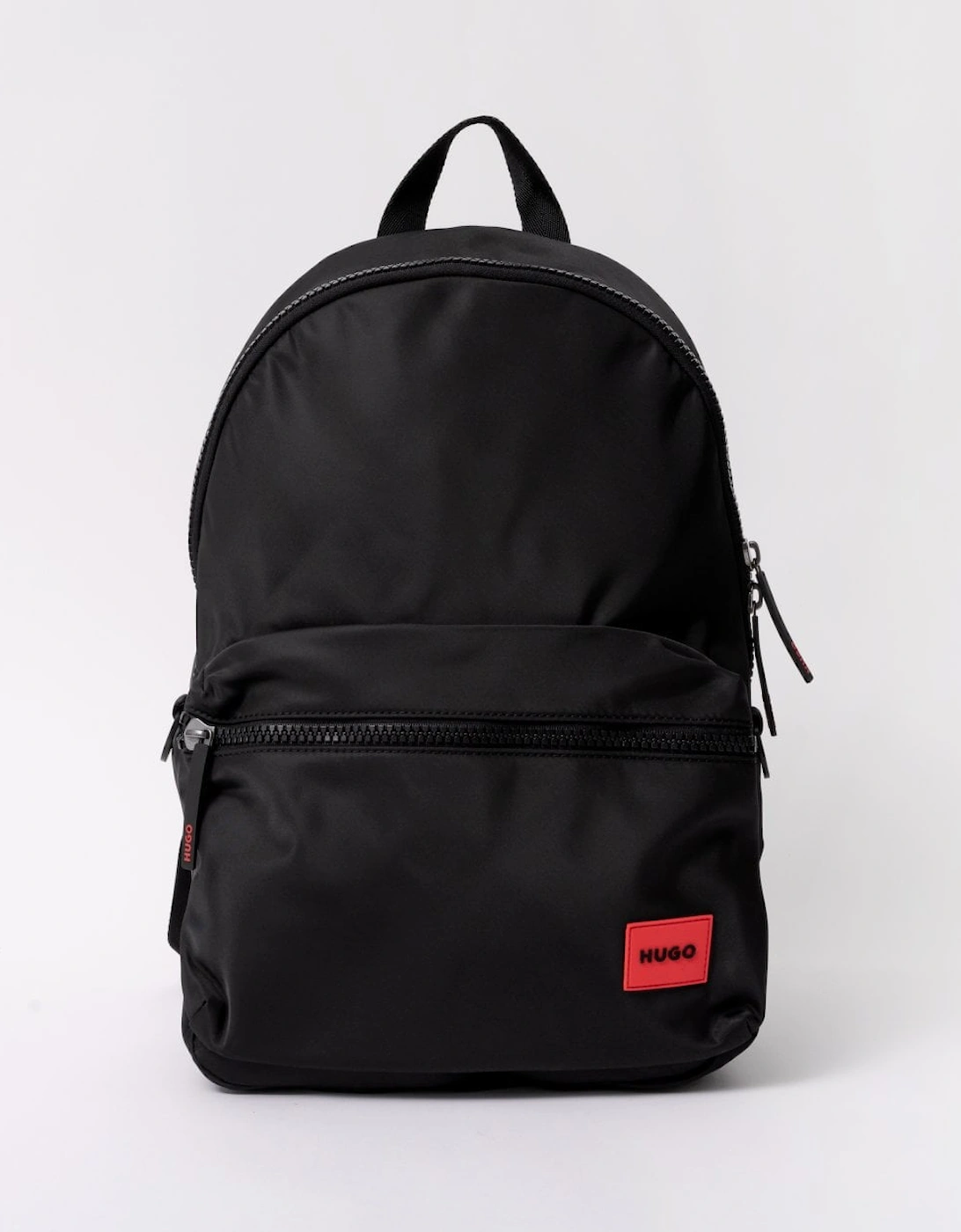 HUGO Ethon Backpack with Red Rubber Logo Label and Top Handle NOS, 8 of 7