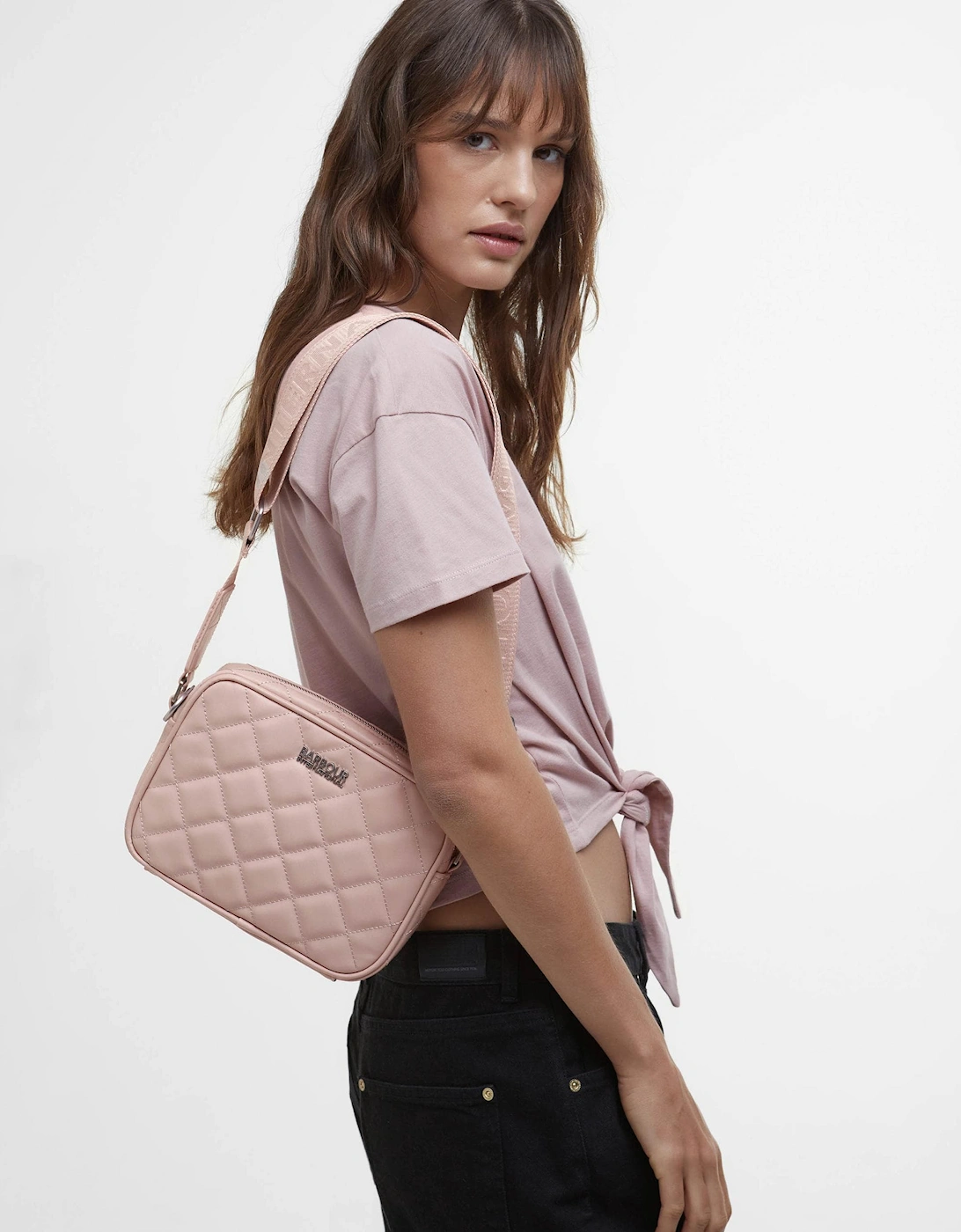 Quilted Sloane Womens Crossbody Bag, 9 of 8