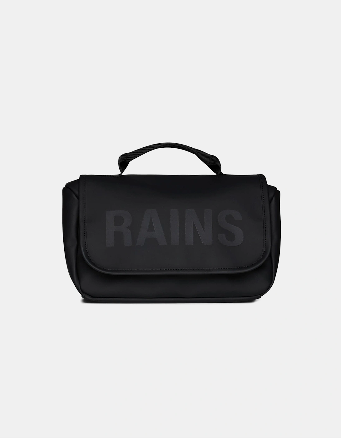 Rains Unisex Black Texel Wash Bag - 01 - Size: One Size