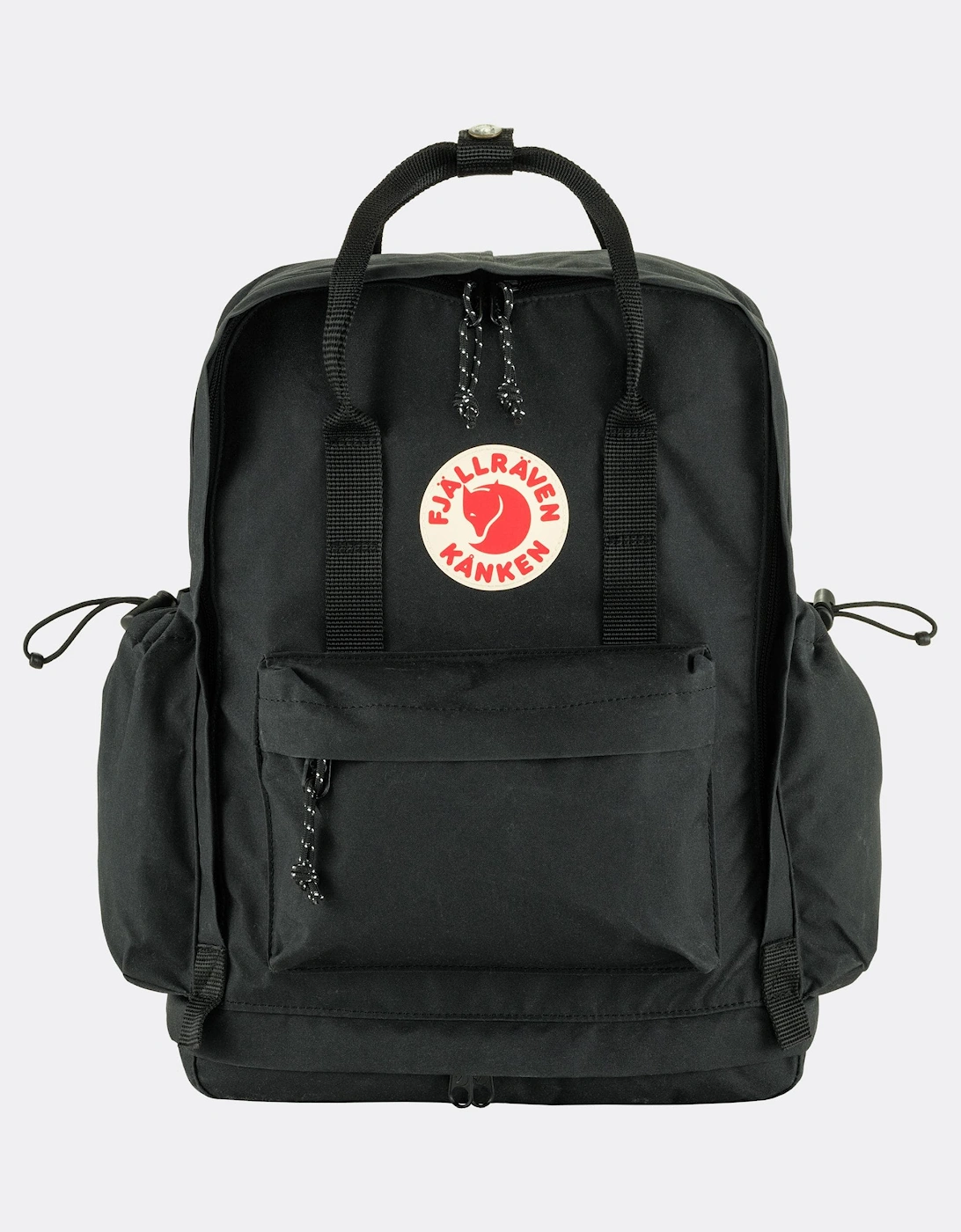 Women's Fjallraven Kanken Outlong Unisex Backpack - Black 550 - Size: ONE size
