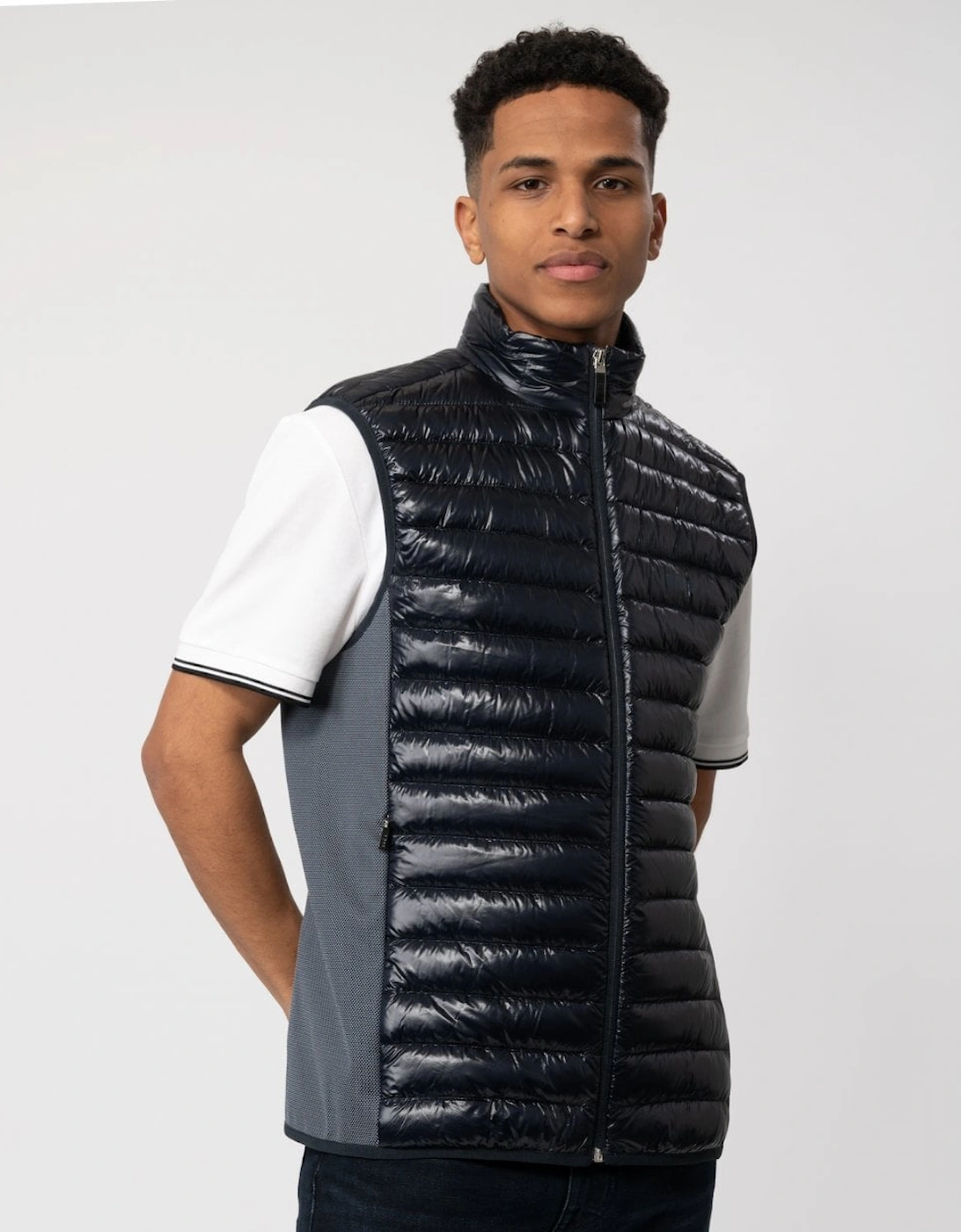 BOSS Green V Techno Mens Padded Gilet, 5 of 4