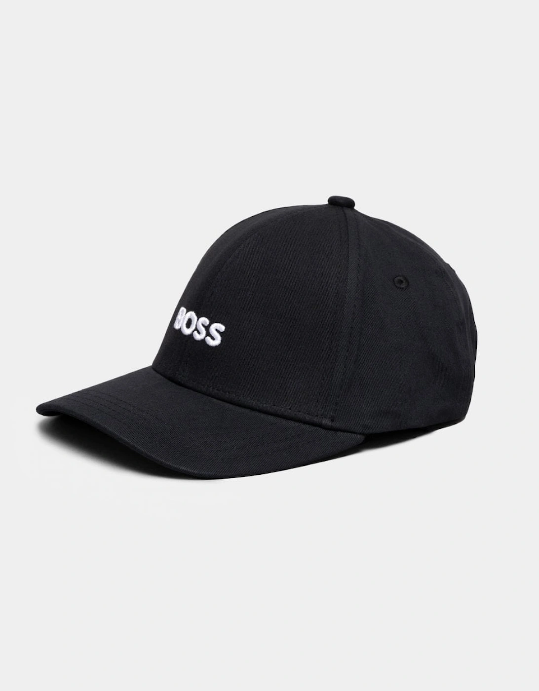 Men's BOSS Orange Zed Mens Cotton-Twill Six-Panel Cap with Embroidered Logo NOS - Black 001 - Size: ONE size