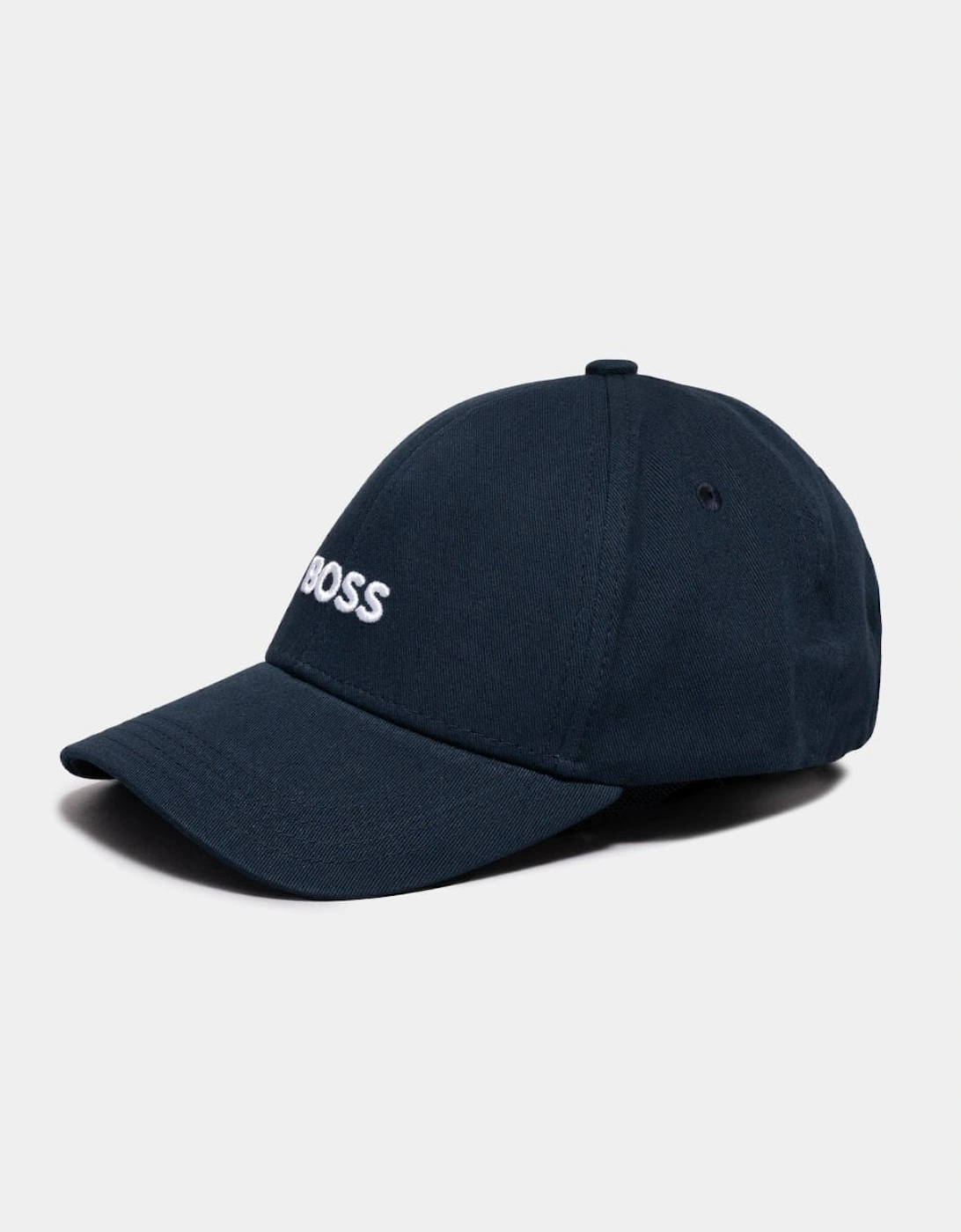 Men's BOSS Orange Zed Mens Cotton-Twill Six-Panel Cap with Embroidered Logo NOS - Dark Blue 404 - Navy - Size: ONE size