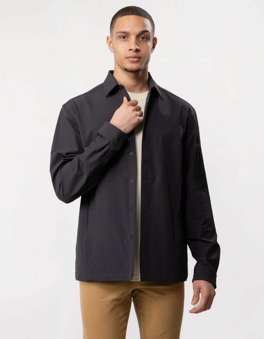BOSS Green Expedit Mens Overshirt, 5 of 4