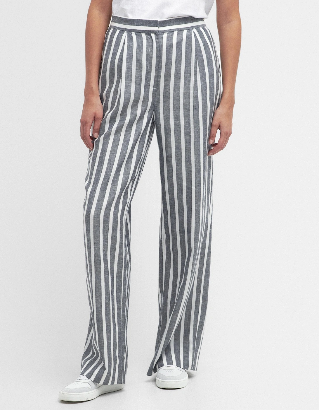 Annalise Womens Linen Trousers, 7 of 6