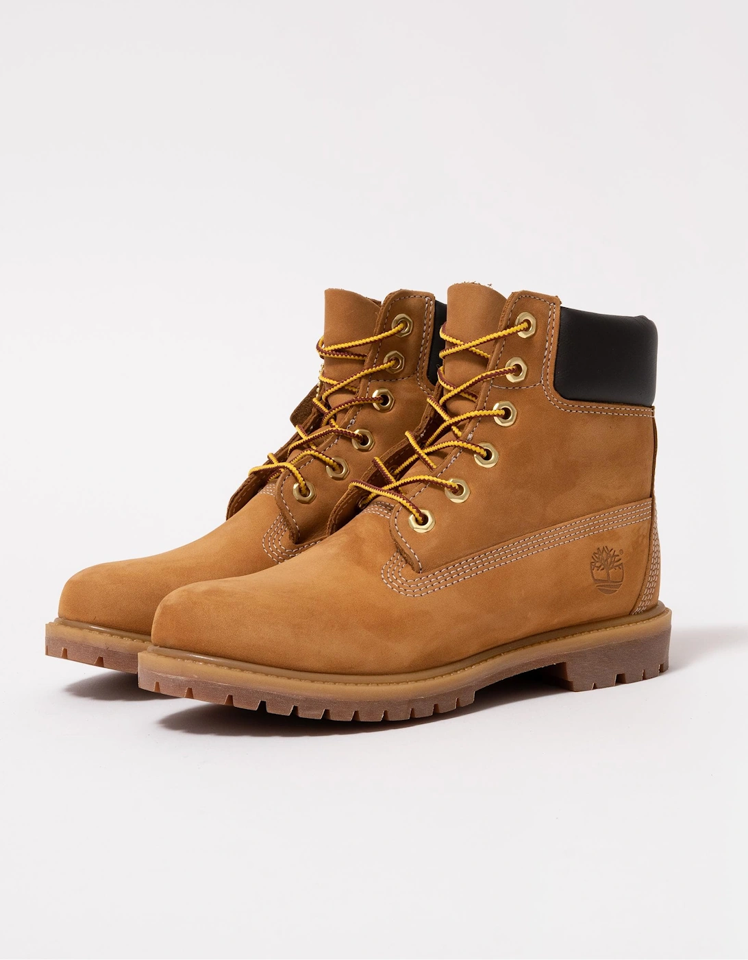 Women's Timberland Womens Premium 6 Inch Waterproof Boots - Wheat - Brown - Size: 6/E