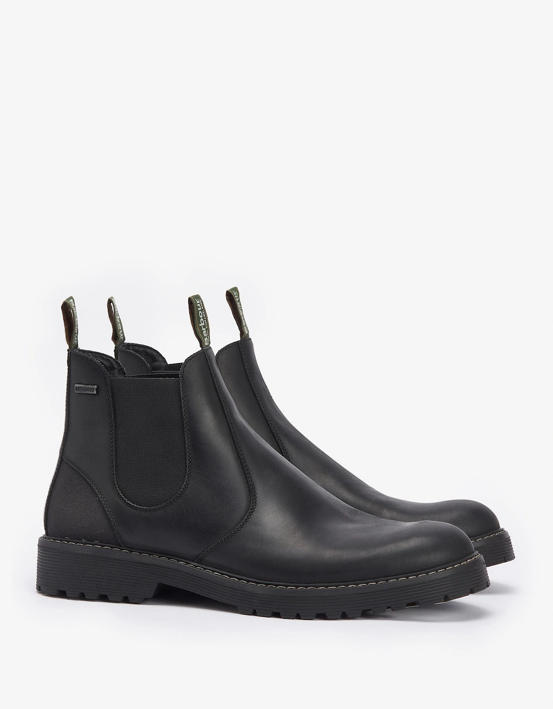 Patton Mens Chelsea Boots - Black, 7 of 6