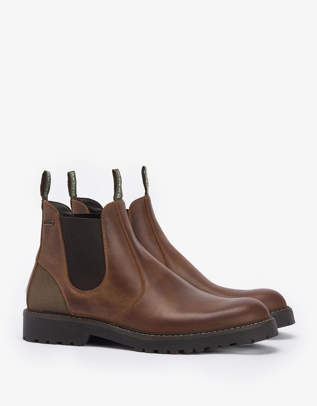 Patton Mens Chelsea Boots - Teak, 7 of 6