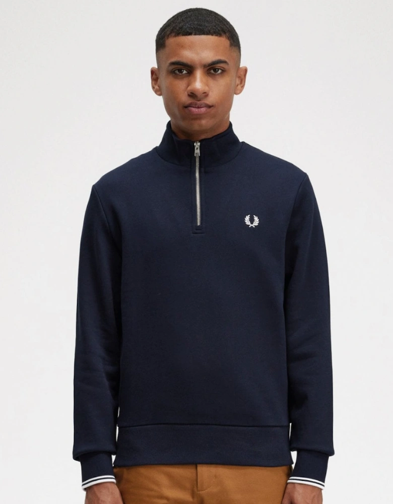 Mens Half Zip Sweatshirt NOS