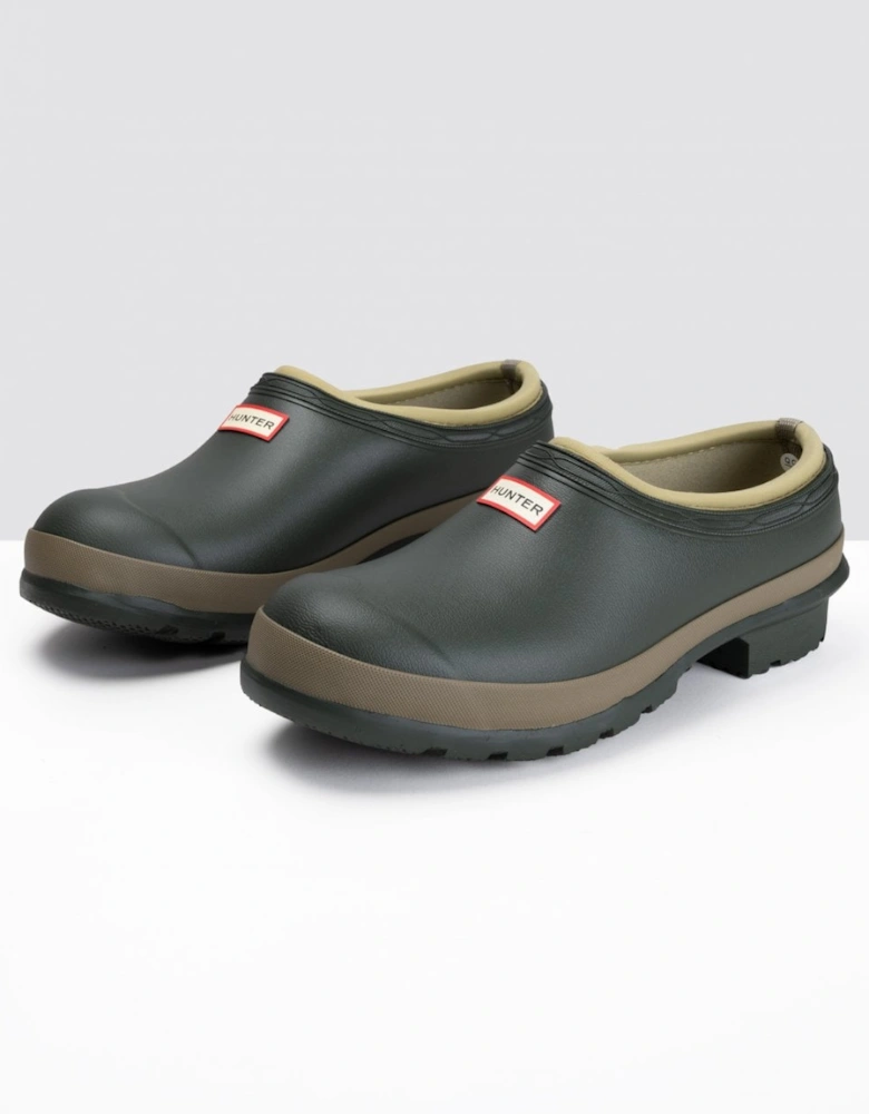 Gardener Womens Clog - Dark Olive/Clay
