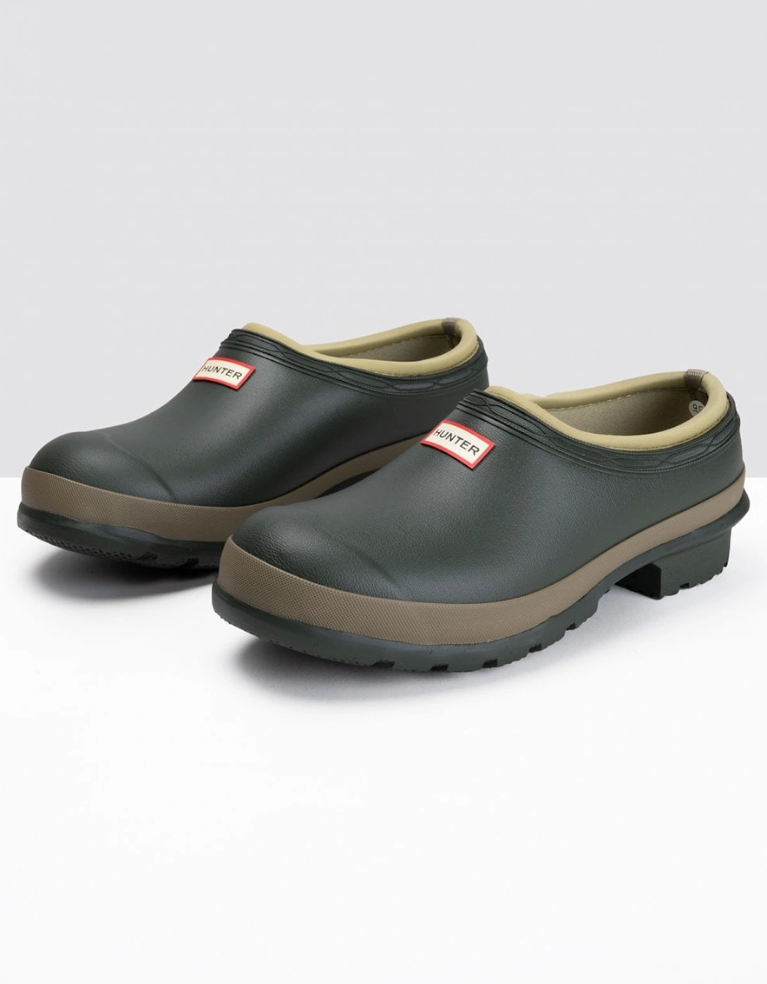 Women's Hunter Gardener Womens Clog - Dark Olive/Clay - Green - Size: 5