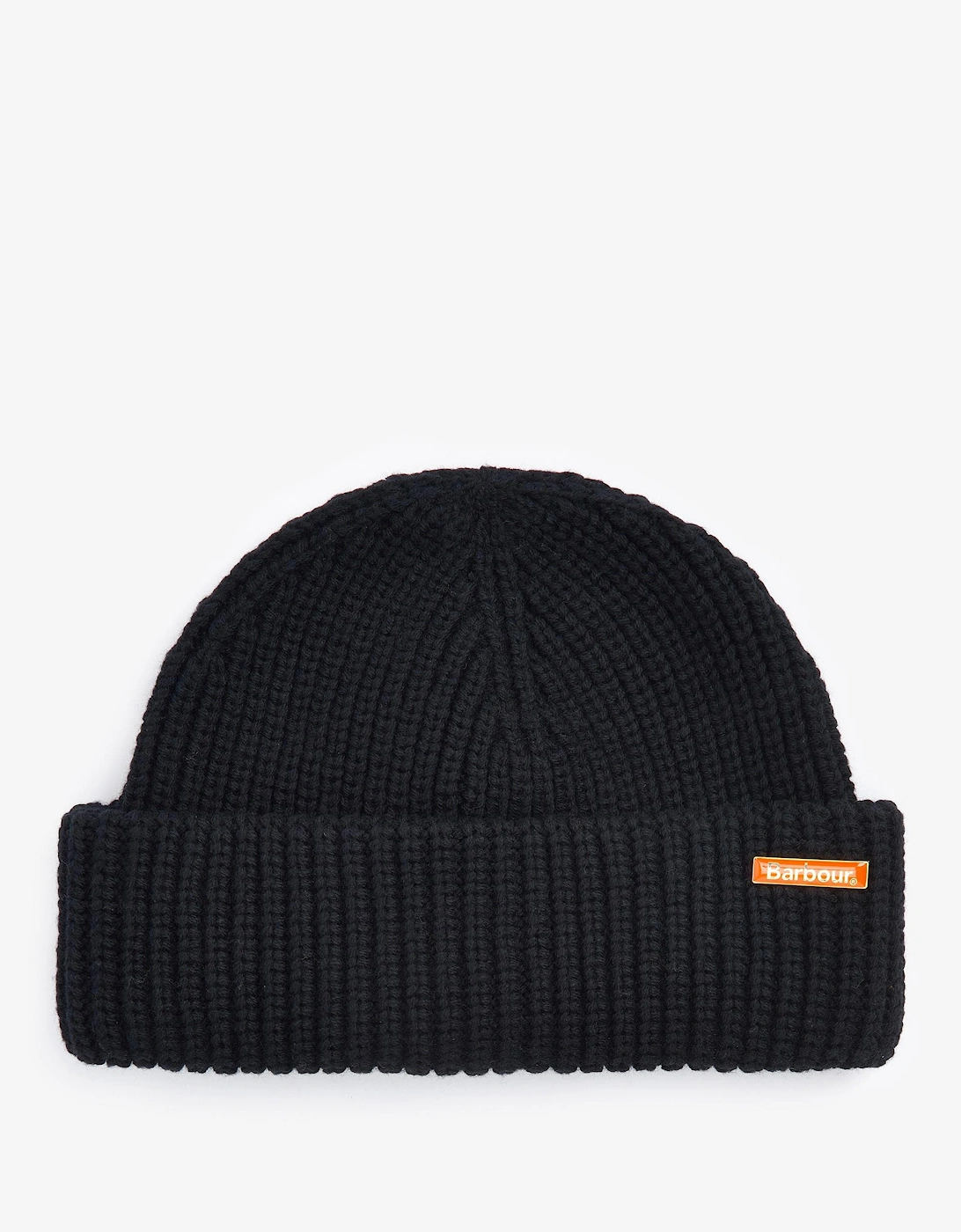 Men's Barbour Mosely Mens Beanie - Black - Size: ONE size