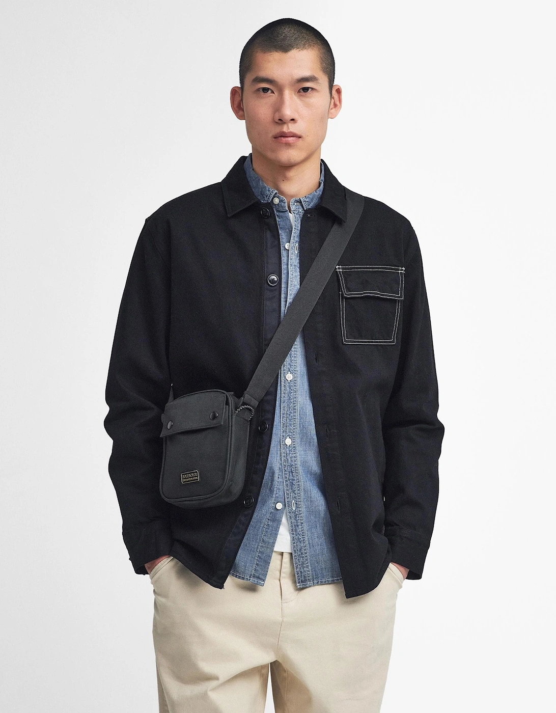 Knockhill Unisex Essential Crossbody Bag, 8 of 7