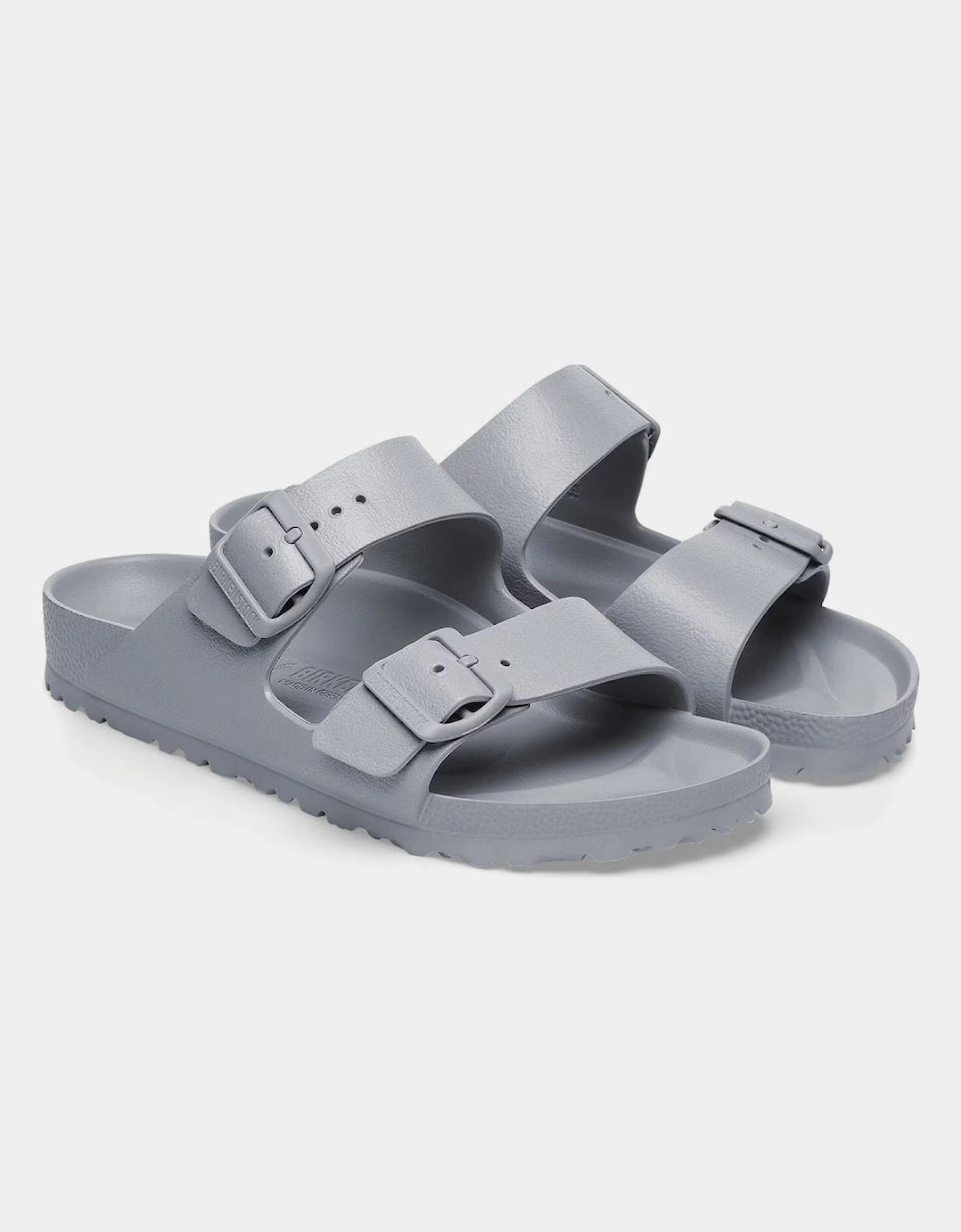 Women's Birkenstock Arizona EVA Womens Sandals - Stone Coin - Grey - Size: 7.5