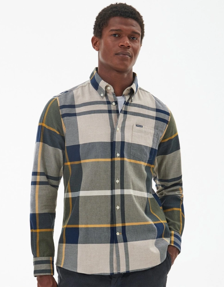 Dunoon Tailored Mens Shirt - Forest Mist