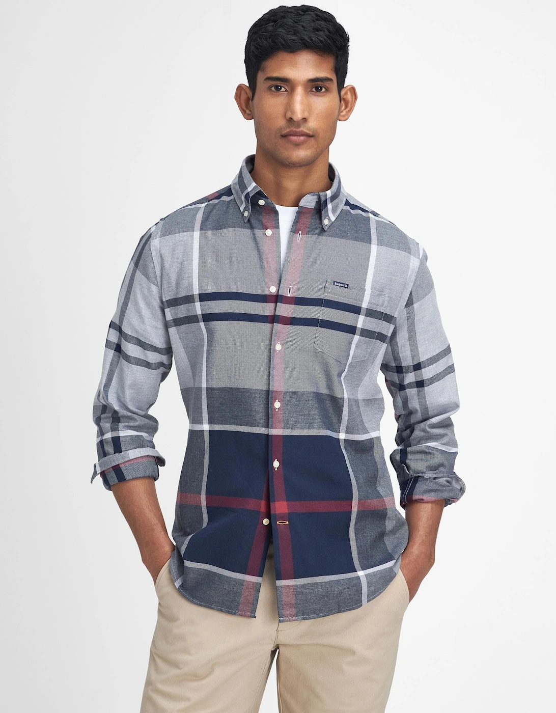 Dunoon Tailored Mens Shirt - Blue Granite, 10 of 9