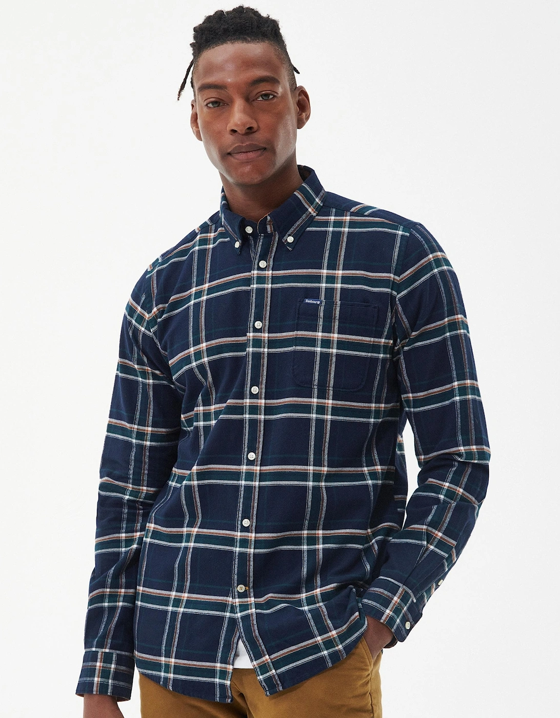 Ronan Tailored Check Mens Shirt, 9 of 8