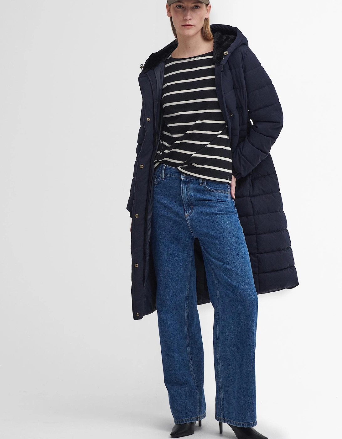 Clarence Womens Long Puffer Jacket, 11 of 10