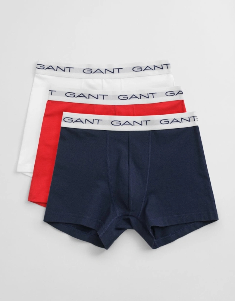 Mens Slim Fit Cotton Jersey Boxer Briefs 3-Pack