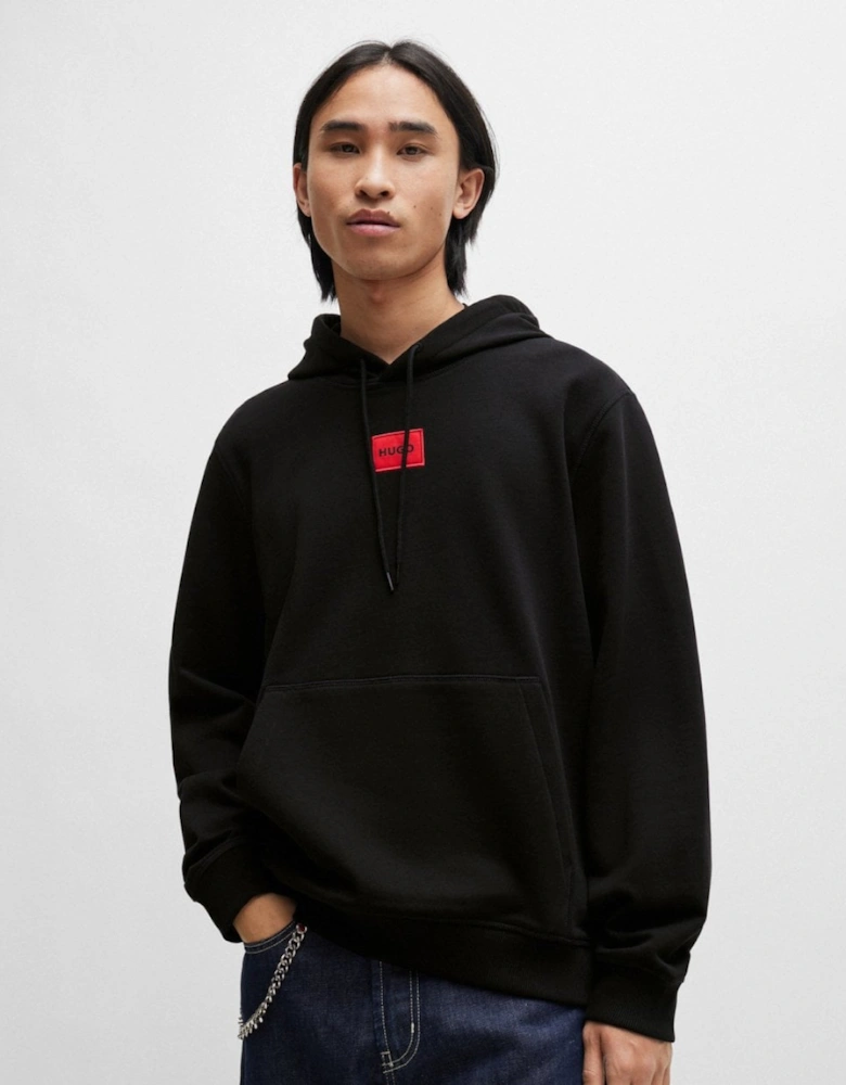 HUGO Daratschi214 Label Logo Mens Hoodie NOS