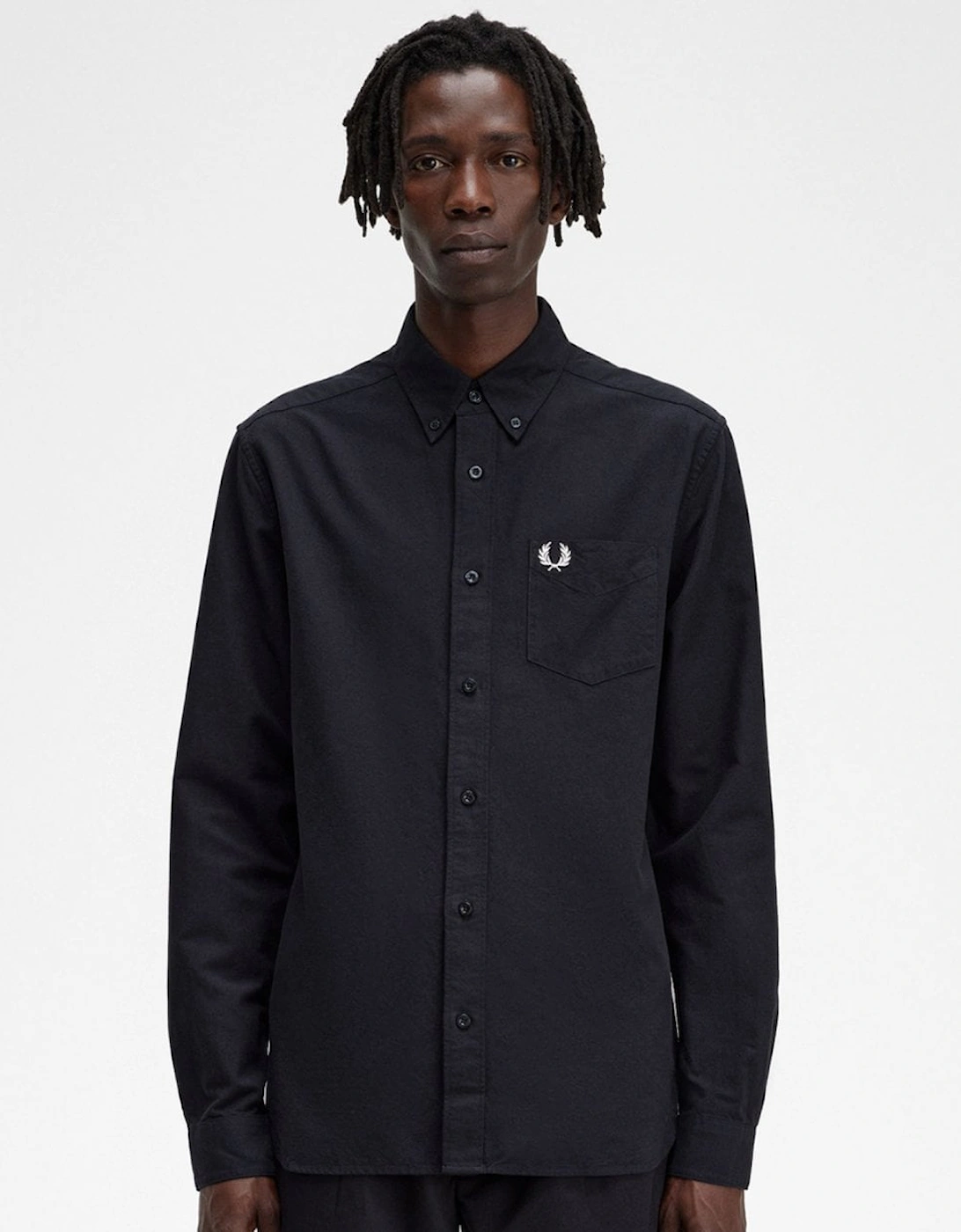 Mens Long Sleeve Oxford Shirt, 6 of 5